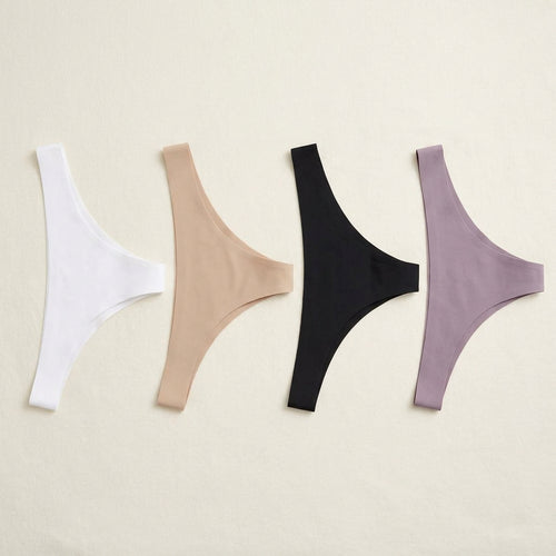 Clementine Invisible in white, beige, black and purple